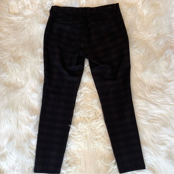 Kut From The Kloth Windowpane Plaid Diana Skinny Ankle Pants - Picture 10 of 15